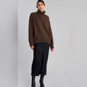 The Frankie Shop Black Maxi Skirt